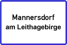 Stadtgemeinde Mannersdorf  am Leithagebirge 