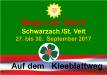 Auf dem Kleeblattweg Schwarzach / St.Veit